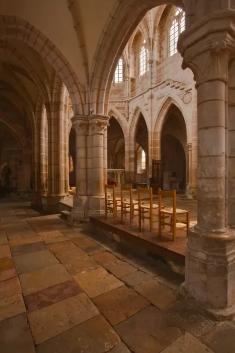 Framed Print : Looking down an aisle in the church of Notre Dame, Saint Pere, Yonne, Burgundy, France, Europe Framed Print : Looking down an aisle in the church of Notre Dame, Saint Pere, Yonne, Burgundy, France, Europe