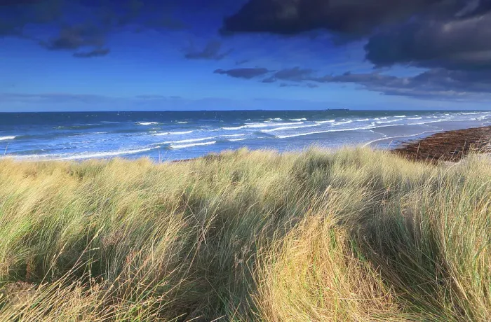 Framed Print : Looking towards the Farne Islands from Bamburgh, Northumberland, England, United Kingdom, Europe Framed Print : Looking towards the Farne Islands from Bamburgh, Northumberland, England, United Kingdom, Europe