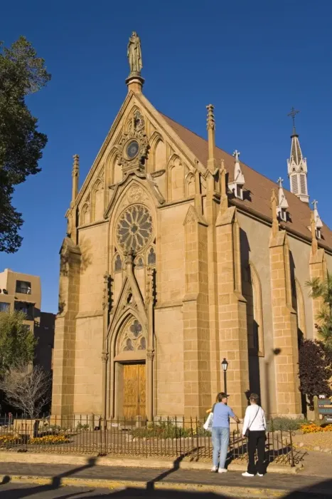 Framed Print : Loretto Chapel, City of Santa Fe, New Mexico, United States of America, North America Framed Print : Loretto Chapel, City of Santa Fe, New Mexico, United States of America, North America