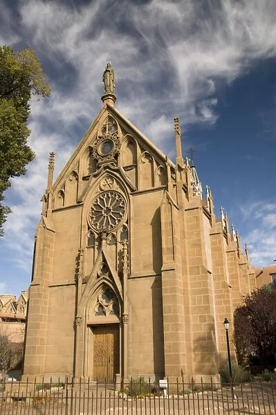 The Loretto Chapel, completed in 1878, Santa Fe, New Mexico, United States of America