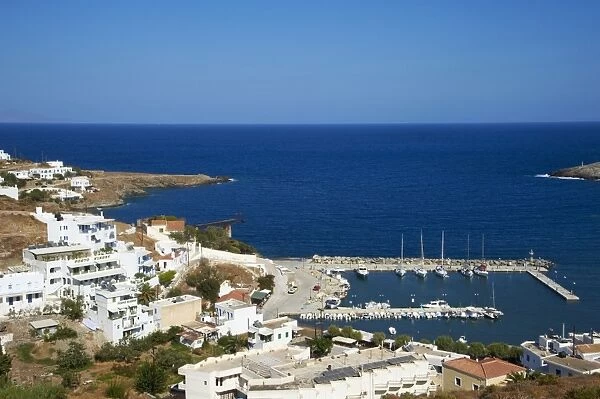 Loutra village, Kythnos, Cyclades, Greek Islands, Greece, Europe