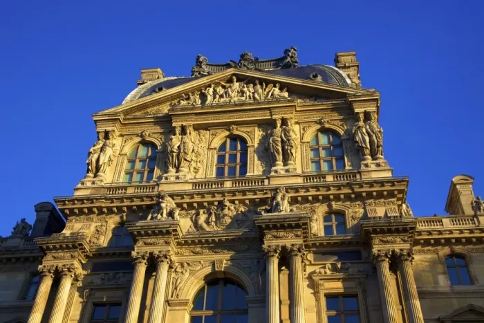 Framed Print : The Louvre Palace, Richelieu Wing, Paris, France, Europe Framed Print : The Louvre Palace, Richelieu Wing, Paris, France, Europe