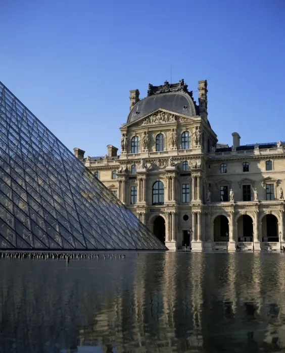 Framed Print : The Louvre, Paris, France, Europe Framed Print : The Louvre, Paris, France, Europe