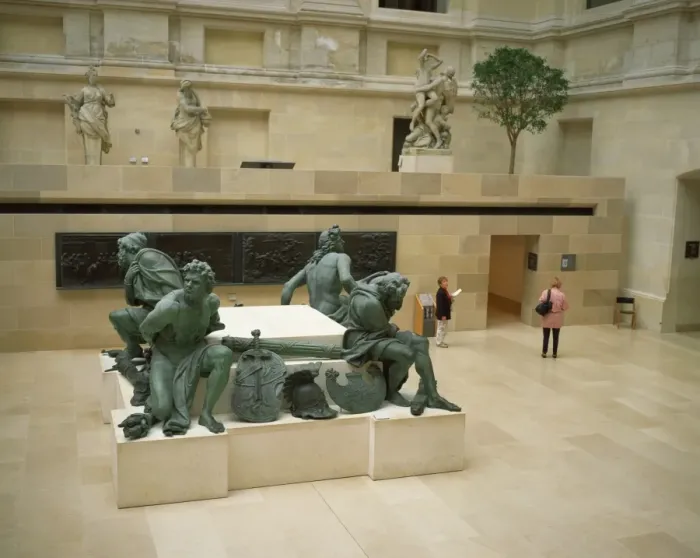 Framed Print : The Louvre, Paris, France, Europe