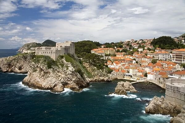 Lovrijenac Fortress, Dubrovnik, Dalmatia, Croatia, Europe
