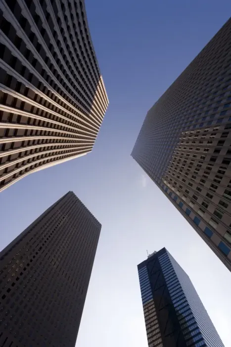 Framed Print : Low angle view of office buildings Framed Print : Low angle view of office buildings
