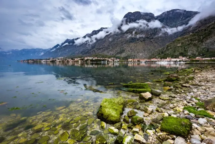 Framed Print : Low hanging cloud over the historic town of Kotor, UNESCO World Heritage Site, Montenegro Framed Print : Low hanging cloud over the historic town of Kotor, UNESCO World Heritage Site, Montenegro
