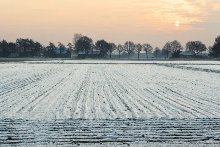 Framed Print : Low sun over ploughed fields covered in snow, Rijsbergen, North Brabant, The Netherlands (Holland), Europe Framed Print : Low sun over ploughed fields covered in snow, Rijsbergen, North Brabant, The Netherlands (Holland), Europe