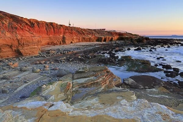 Low tide, Cabrillo National Monument, Point Loma, San Diego, California, United States of America, North America