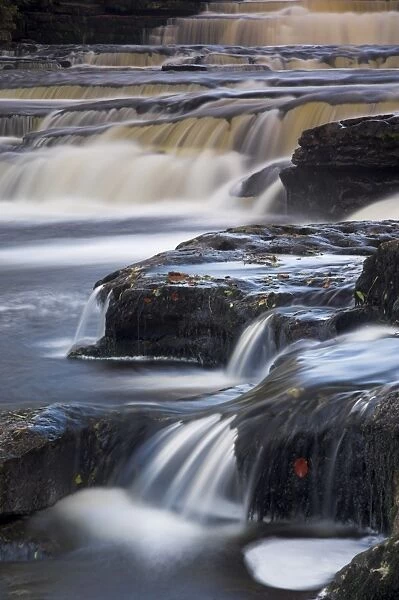 Lower Aysgarth Falls near Hawes, Wensleydale, Yorkshire Dales National Park