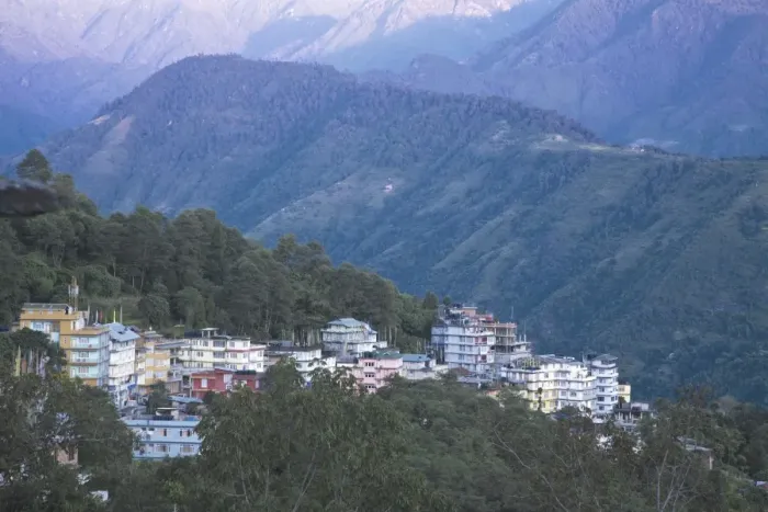 Framed Print : Lower Pelling, Pelling, Sikkim, India, Asia Framed Print : Lower Pelling, Pelling, Sikkim, India, Asia