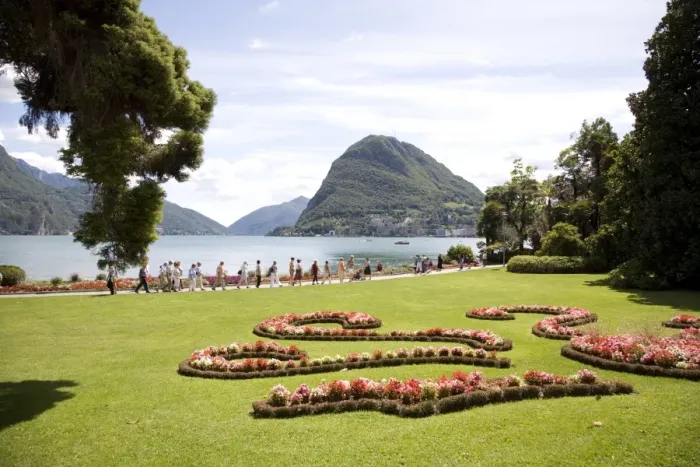 Framed Print : Lugano, Lake Lugano Framed Print : Lugano, Lake Lugano