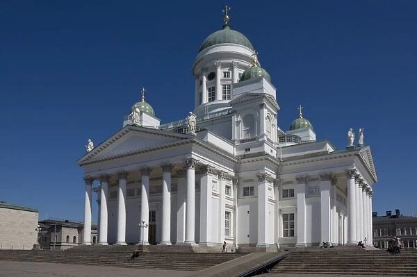 The Lutheran Cathedral, Senate Square, Helsinki, Finland, Scandinavia, Europe