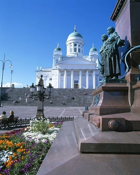 Lutheran Christian cathedral, Helsinki, Finland, Scandinavia, Europe