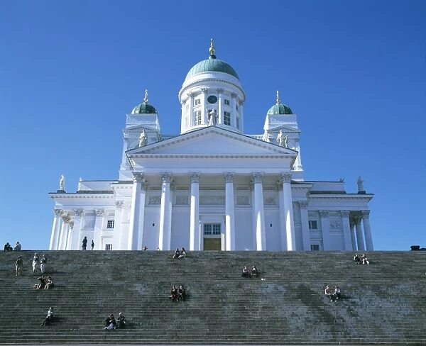 Lutheran Christian cathedral, Helsinki, Finland, Scandinavia, Europe