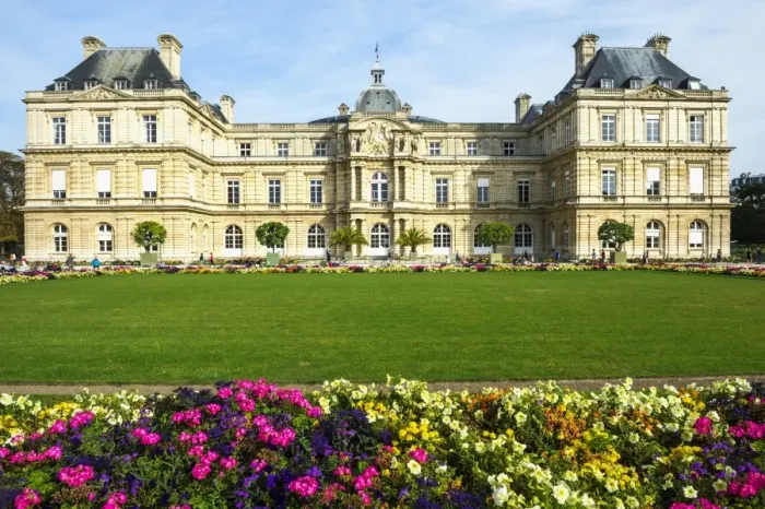 Framed Print : Luxembourg Palace and Gardens, Paris, France, Europe Framed Print : Luxembourg Palace and Gardens, Paris, France, Europe