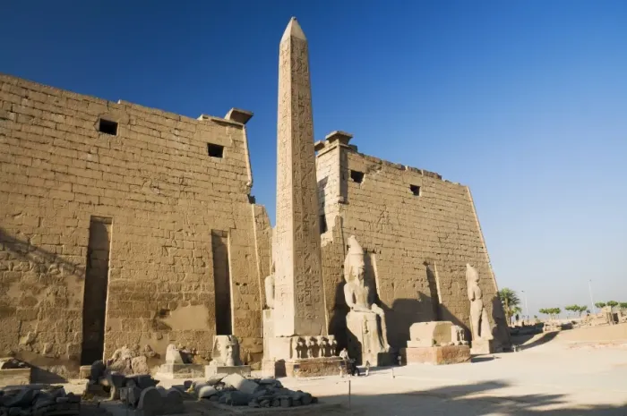 Framed Print : Luxor Temple, Luxor, Thebes, UNESCO World Heritage Site, Egypt, North Africa, Africa