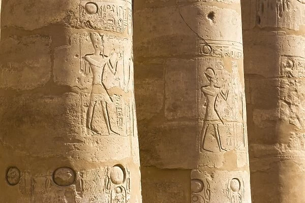 Luxor Temple, UNESCO World Heritage Site, Luxor, Egypt, North Africa, Africa