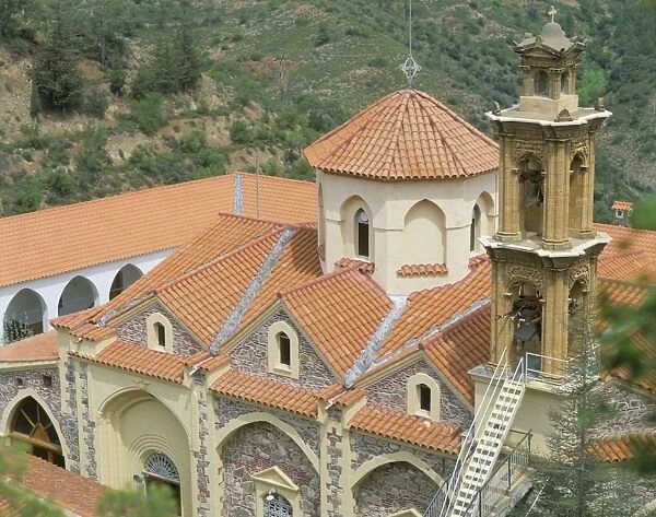 Machairas monastery, Cyprus, Mediterranean, Europe