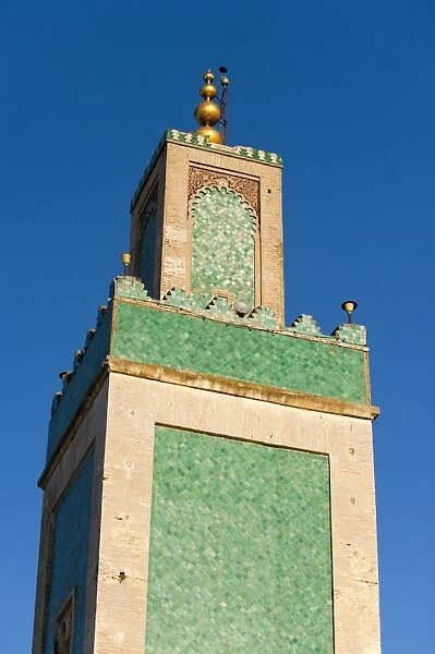 Madrasah El Marini, Meknes, Morocco, North Africa, Africa