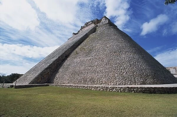 Magicians Pyramid at the Mayan site of Uxmal