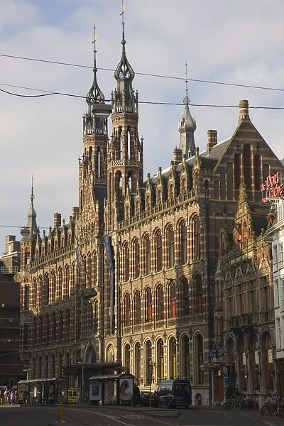 Magna Plaza, originally the head post office now a shopping mall, Amsterdam