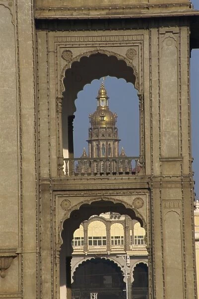 Maharajas Palace, Mysore, Karnataka state, India, Asia
