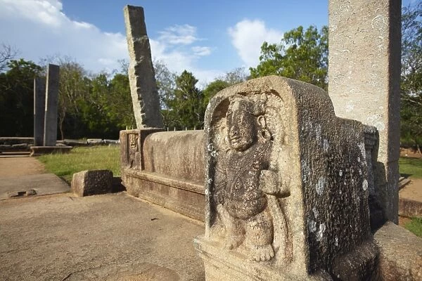 Mahasens Palace, Northern Ruins, Anuradhapura, UNESCO World Heritage Site, North Central Province, Sri Lanka, Asia