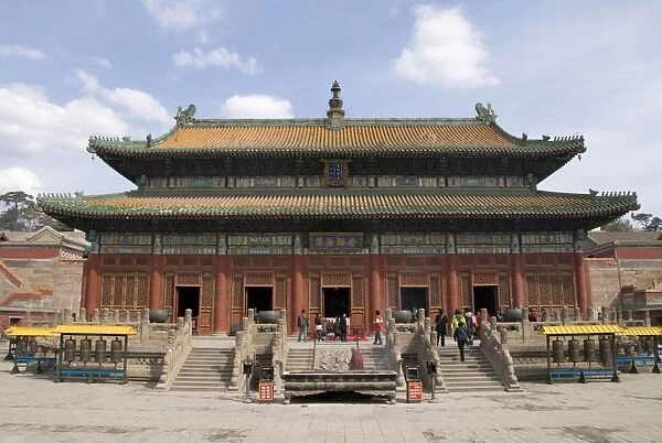 The Mahavira Hall (Da Xiong Bao Dian), Puning Temple, UNESCO World Heritage Site