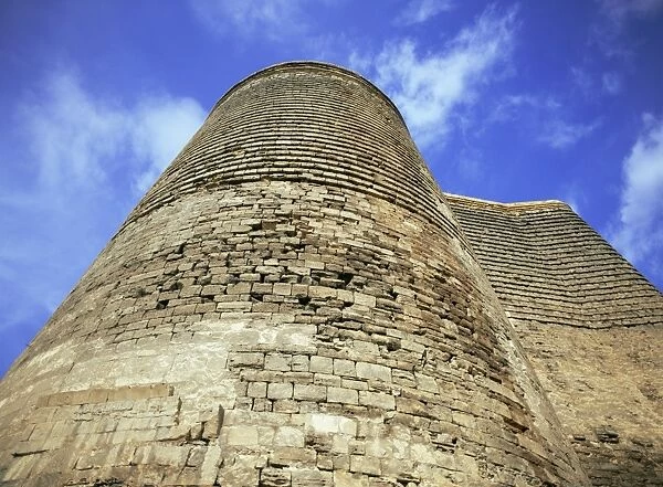 The Maiden Tower, Baku, Azerbaijan, Central Asia, Asia