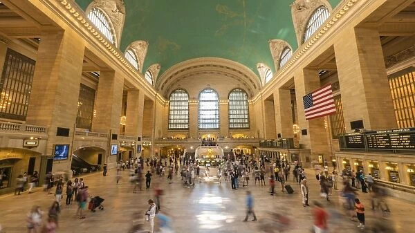 The main concourse of Grand Central Station, Manhattan, New York, United States of America, North America