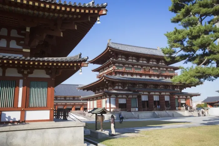 Framed Print : Main Hall at Yakushiji Temple, UNESCO World Heritage Site, Nara, Kansai, Japan, Asia Framed Print : Main Hall at Yakushiji Temple, UNESCO World Heritage Site, Nara, Kansai, Japan, Asia