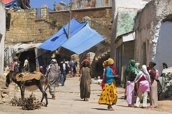 The main market known as Gidir Magala, previously known as the Muslim market