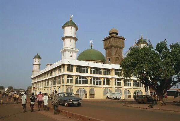 Main mosque, Tamale, capital of Northern Region, Ghana, West Africa, Africa