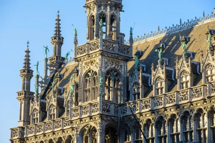 Framed Print : Maison du Roi (Kings House) (Broodhuis) on the Grand Place (Grote Markt), UNESCO Framed Print : Maison du Roi (Kings House) (Broodhuis) on the Grand Place (Grote Markt), UNESCO