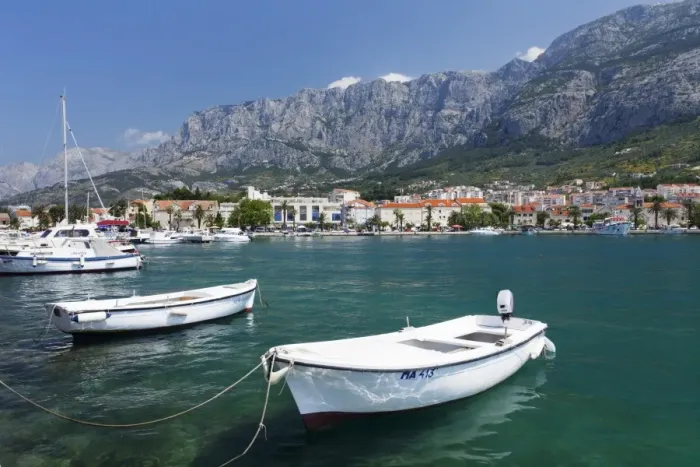 Framed Print : Makarska, Biokovo Mountain, Makarska Riviera, Dalmatia, Croatia, Europe Framed Print : Makarska, Biokovo Mountain, Makarska Riviera, Dalmatia, Croatia, Europe