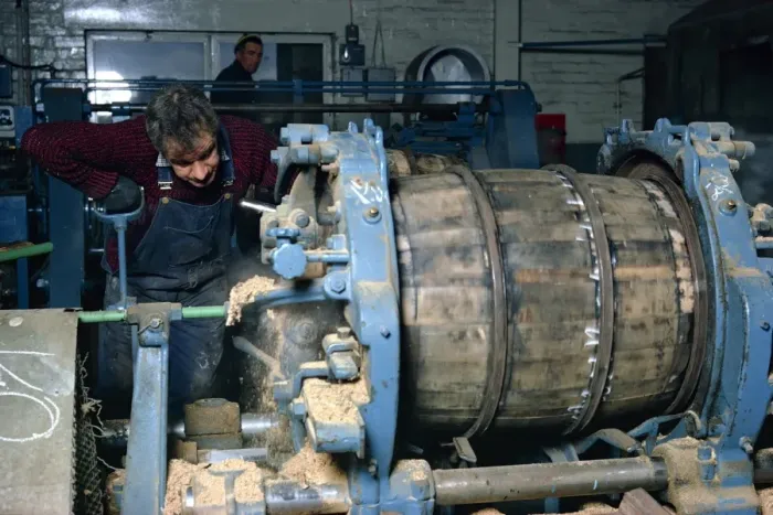 Framed Print : Making barrels to store spirits Framed Print : Making barrels to store spirits