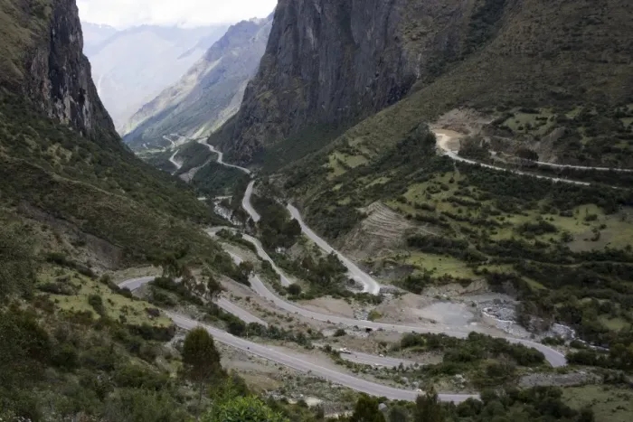 Framed Print : Malaga Pass in the Andes mountain, Peru, South America Framed Print : Malaga Pass in the Andes mountain, Peru, South America