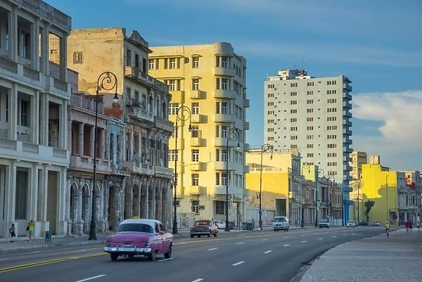 The Malecon, Havana, Cuba, West Indies, Caribbean, Central America
