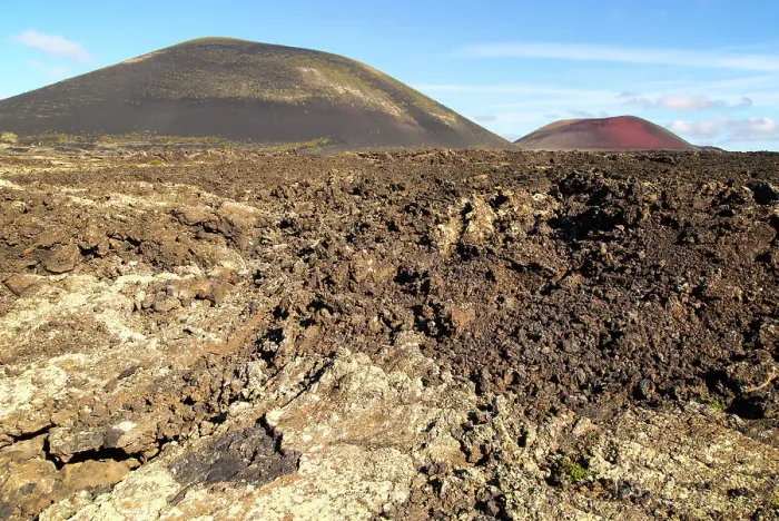 Framed Print : Malpais badlands volcanic landscape Montana Negra and Caldera Colorada, Parque Natural Los Volcanes, Masdache, Lanzarote, Canary islands, Spain, Atlantic, Europe Framed Print : Malpais badlands volcanic landscape Montana Negra and Caldera Colorada, Parque Natural Los Volcanes, Masdache, Lanzarote, Canary islands, Spain, Atlantic, Europe