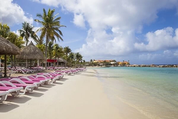 Mambo Beach, Willemstad, Curacao, West Indies, Lesser Antilles, former Netherlands Antilles