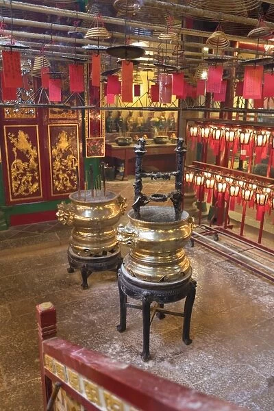 Man Mo Temple, Sheung Wan, Hong Kong Island, Hong Kong, China, Asia