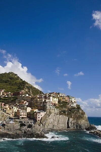 Manarola, Cinque Terre, UNESCO World Heritage Site, Liguria, Italy, Europe