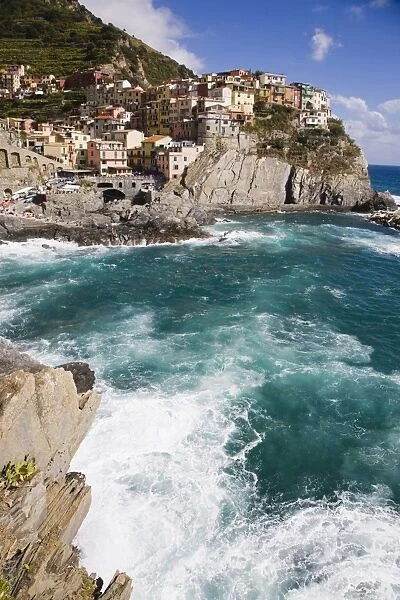 Manarola, Cinque Terre, UNESCO World Heritage Site, Liguria, Italy, Europe