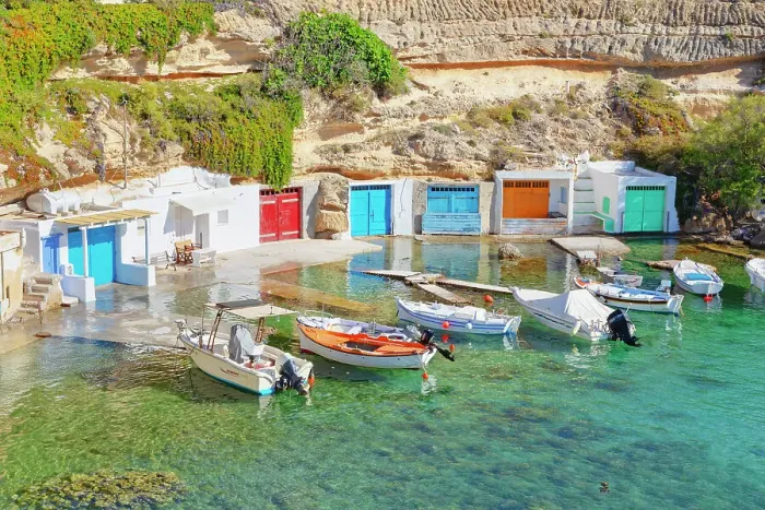 Framed Print : Mandrakia village, Milos Island, Cyclades Islands, Greek Islands, Greece, Europe Framed Print : Mandrakia village, Milos Island, Cyclades Islands, Greek Islands, Greece, Europe