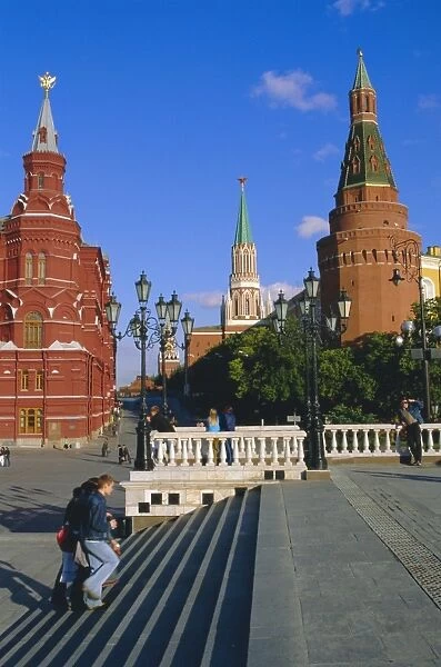 Manezhnaya Square and the Kremlin