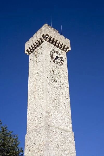Mangana tower, Cuenca, Castilla-La Mancha, Spain, Europe