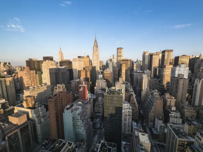 Framed Print : Manhattan skyscrapers including the Empire State Building and Chrysler Building, Manhattan, New York City, New York, United States of America, North America Framed Print : Manhattan skyscrapers including the Empire State Building and Chrysler Building, Manhattan, New York City, New York, United States of America, North America