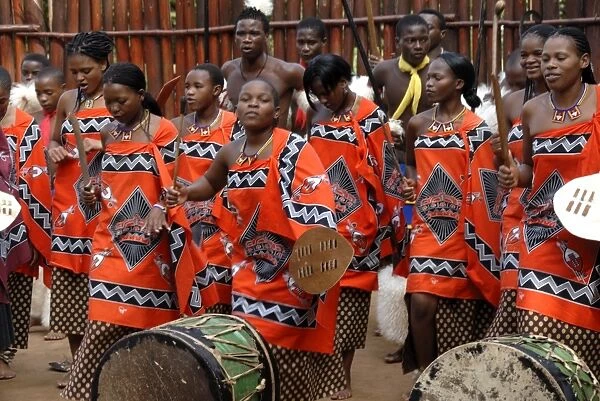 Mantenga Swazi Cultural Village, Swaziland, Africa