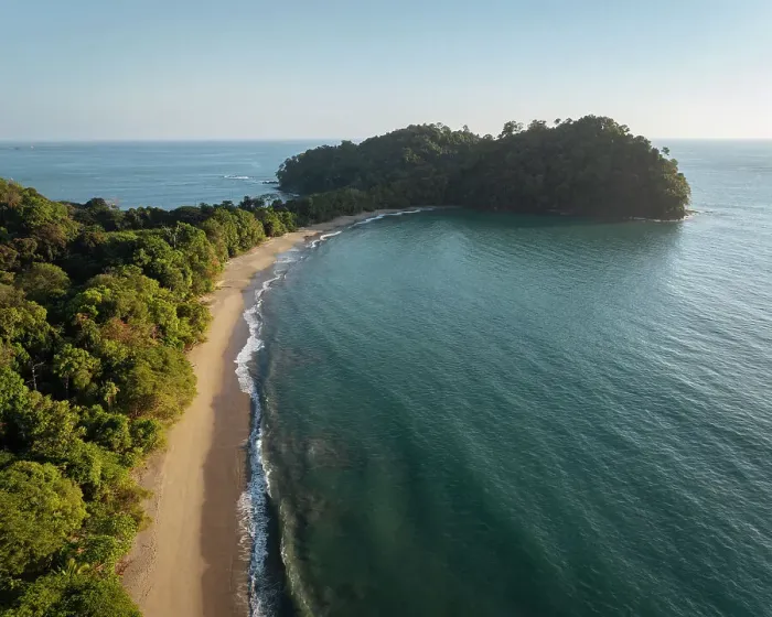 Framed Print : Manuel Antonio Beach, Manuel Antonio National Park, Puntarenas Province, Costa Rica, Central America